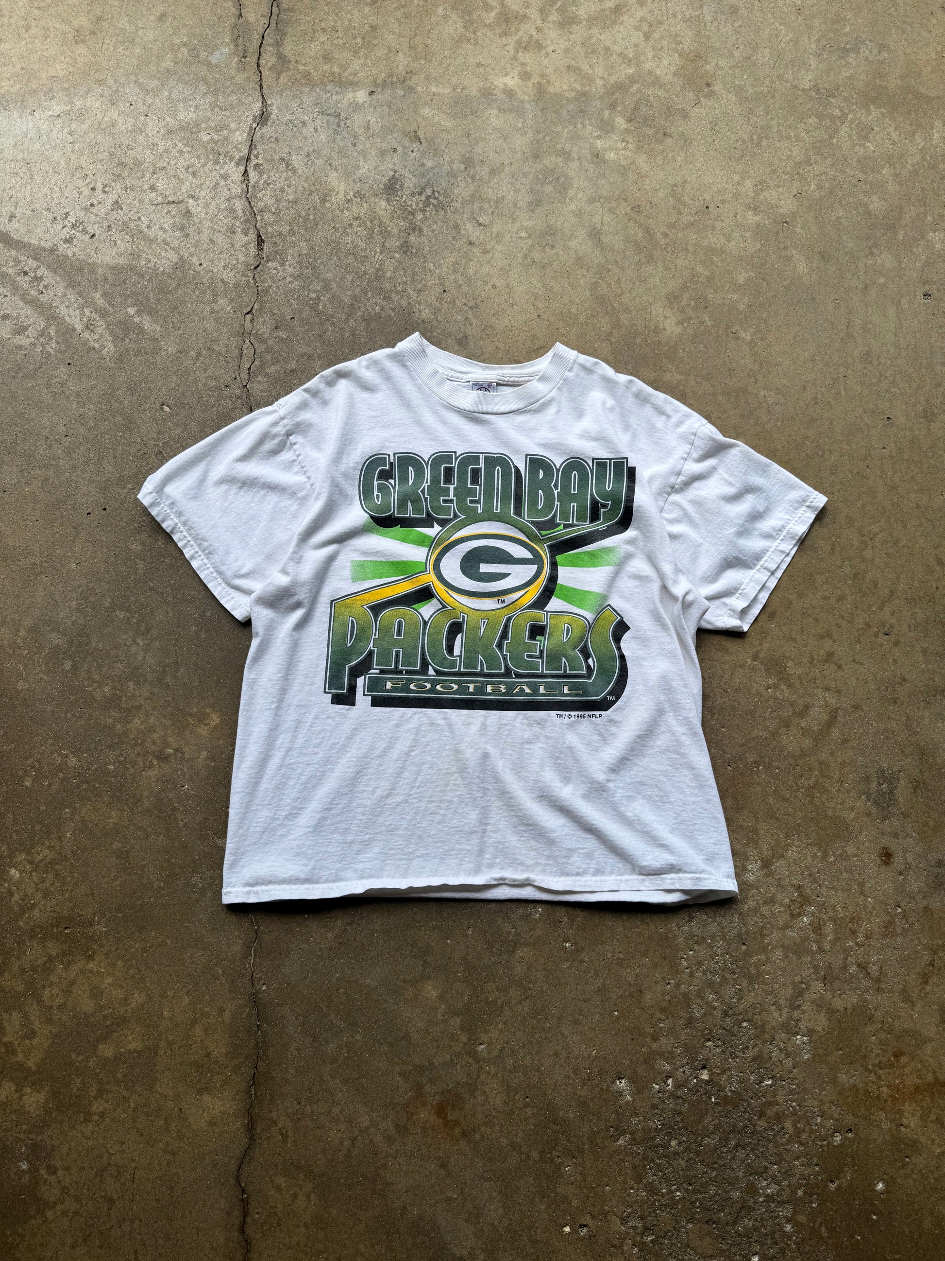(XL) 90s Green Bay Packers Graphic Tee