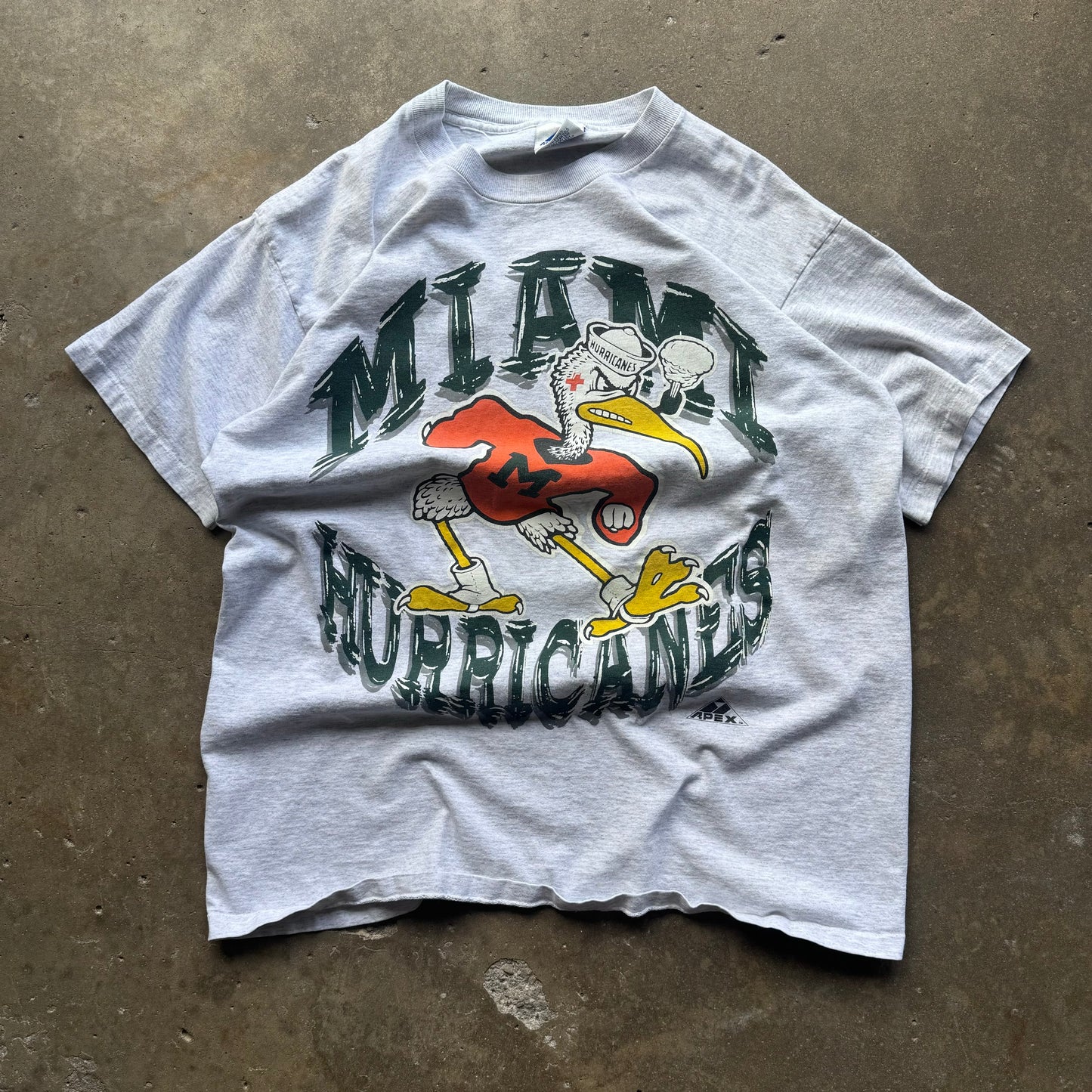 (L) 90s Miami Hurricanes Graphic Tee