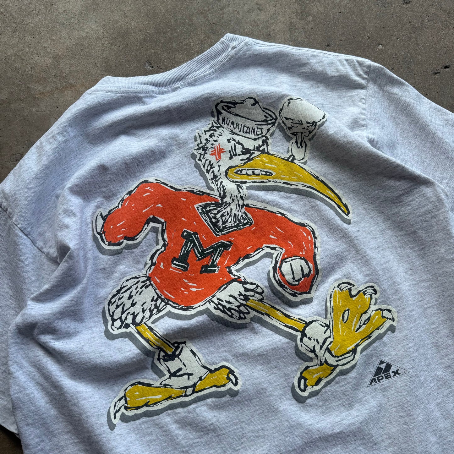 (L) 90s Miami Hurricanes Graphic Tee