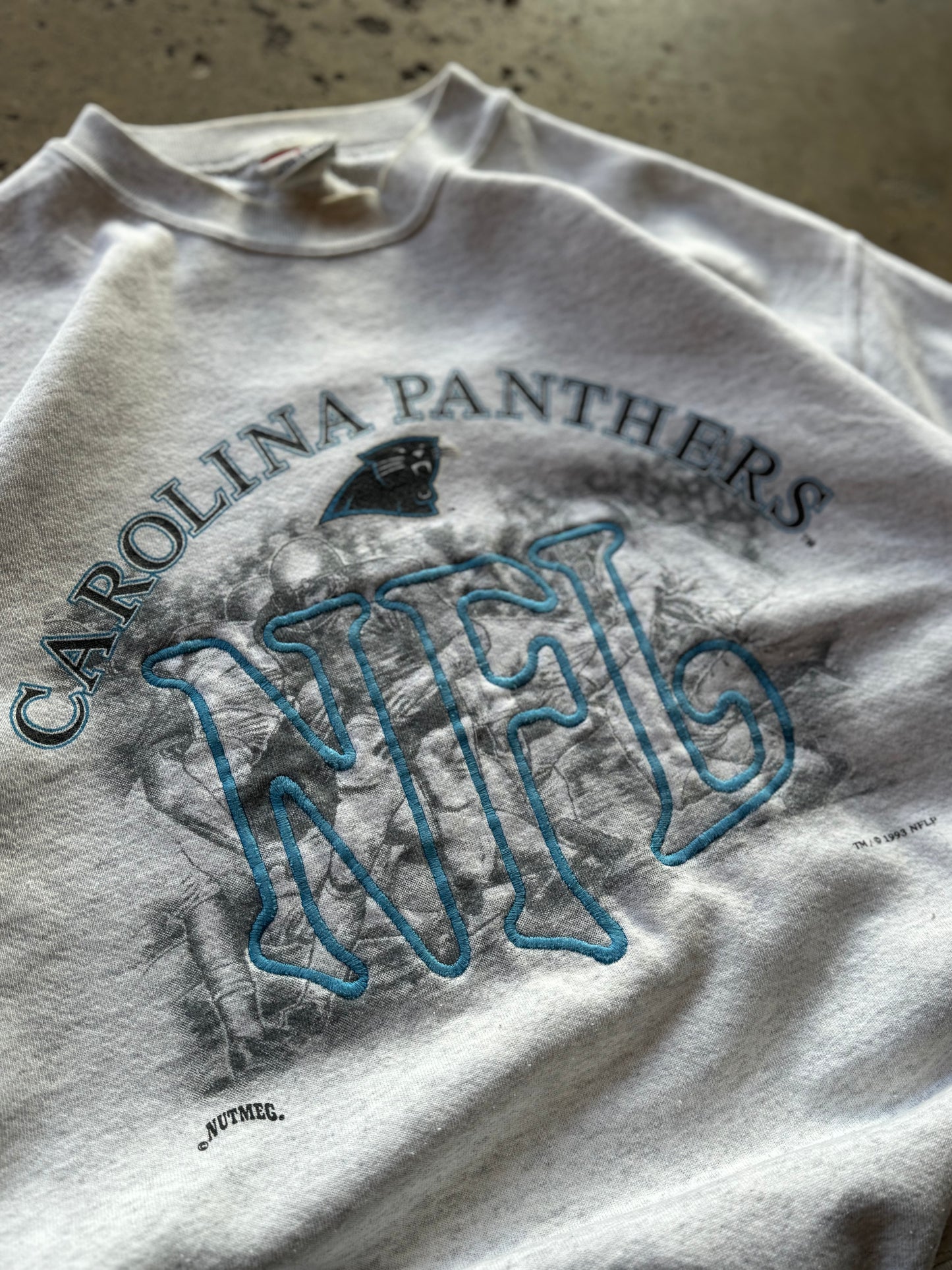 L - Vintage Carolina Panthers Crewneck