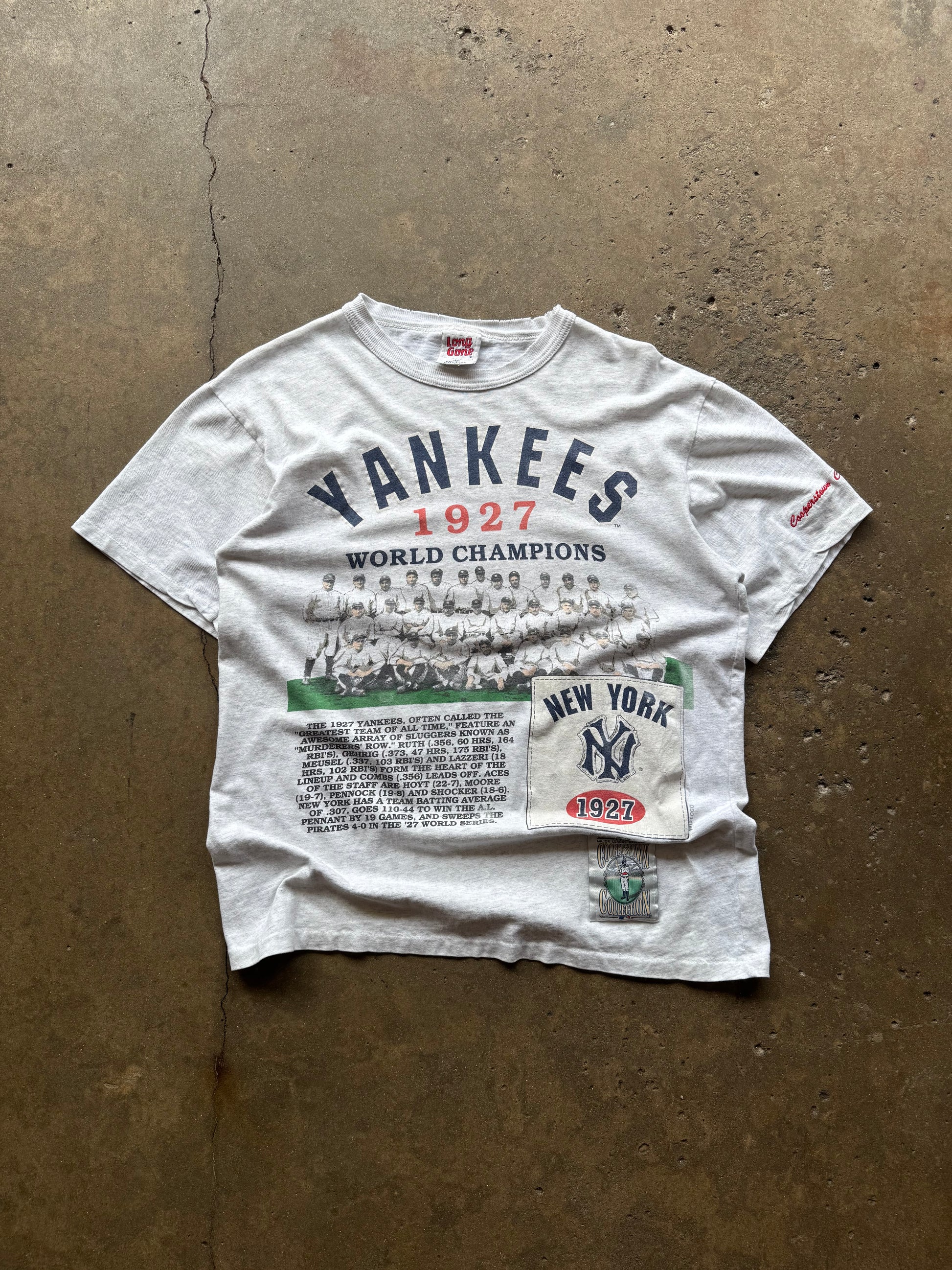 (L) 90s New York Yankees Long Gone Tee