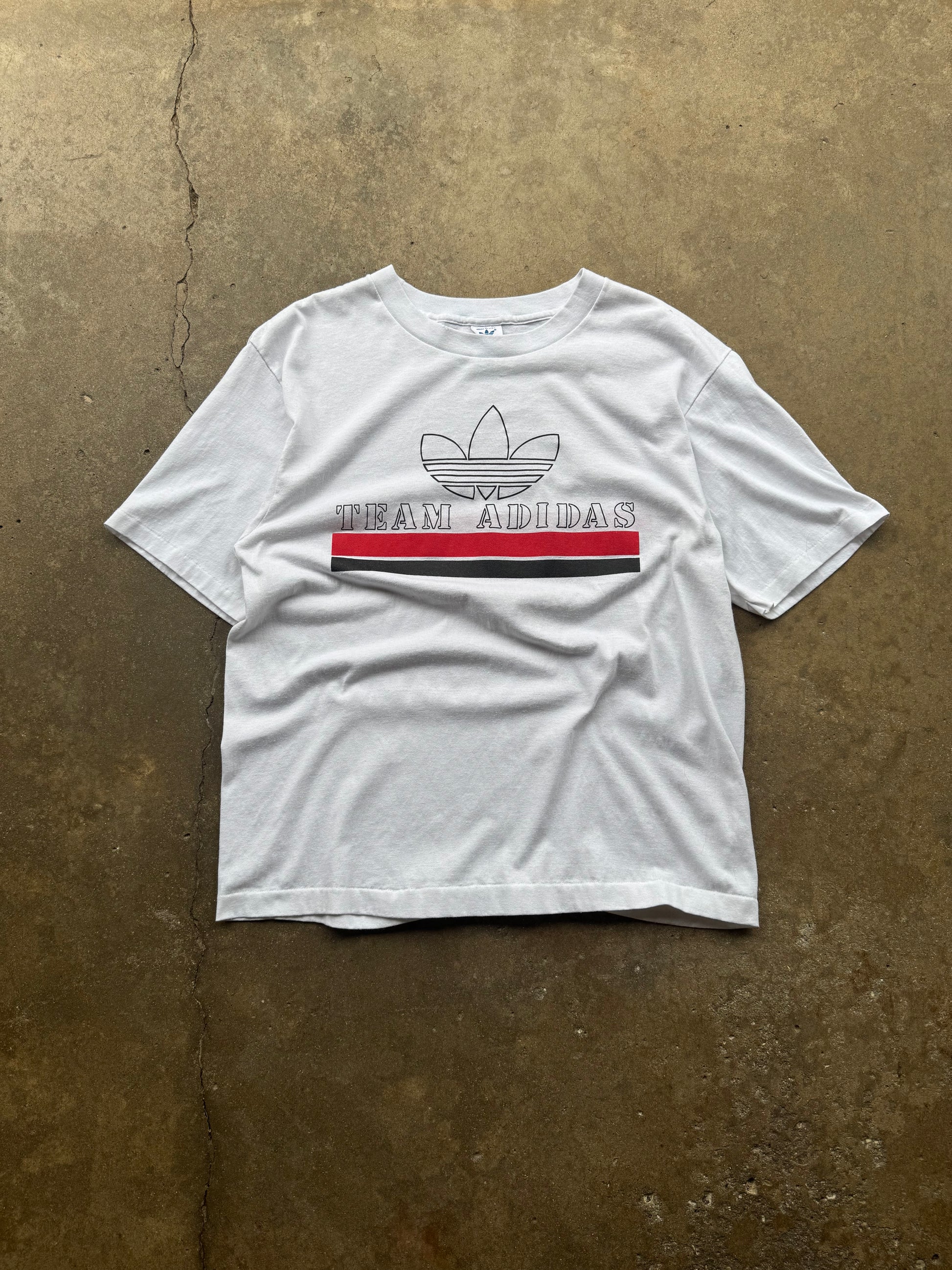 (L) 80s Team Adidas Logo Tee