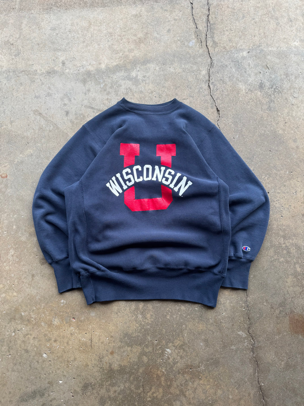 (XL) 90s Champion University of Wisconsin Reverse Weave