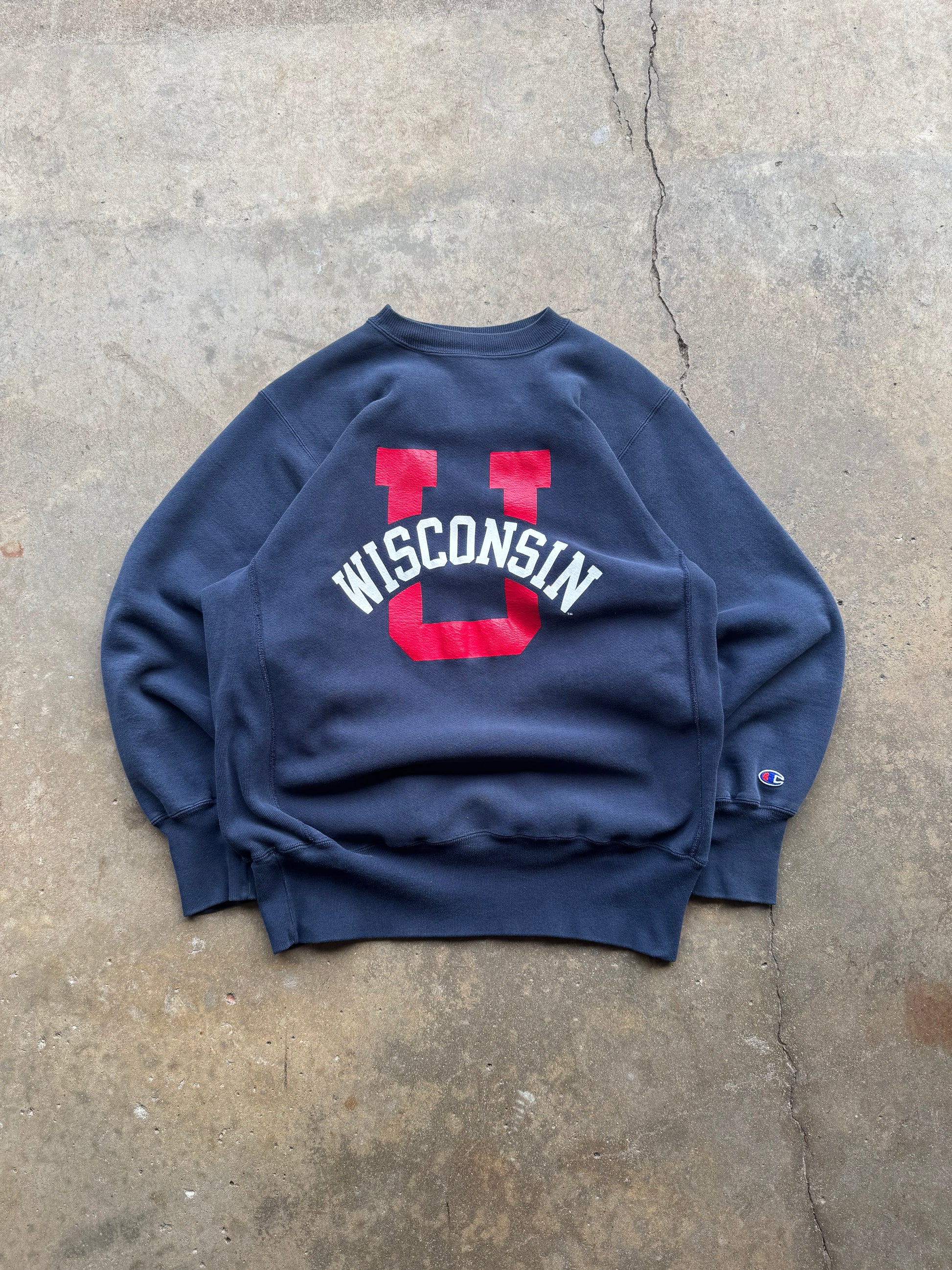 (XL) 90s Champion University of Wisconsin Reverse Weave