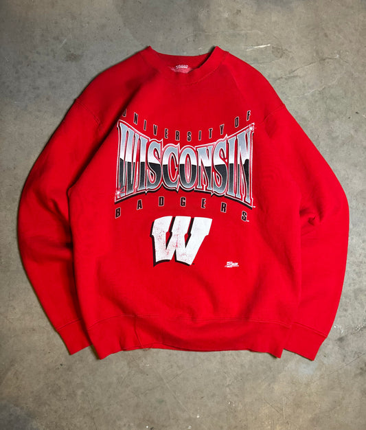 XL - Vintage Wisconsin Badgers Salem Sportswear Crewneck