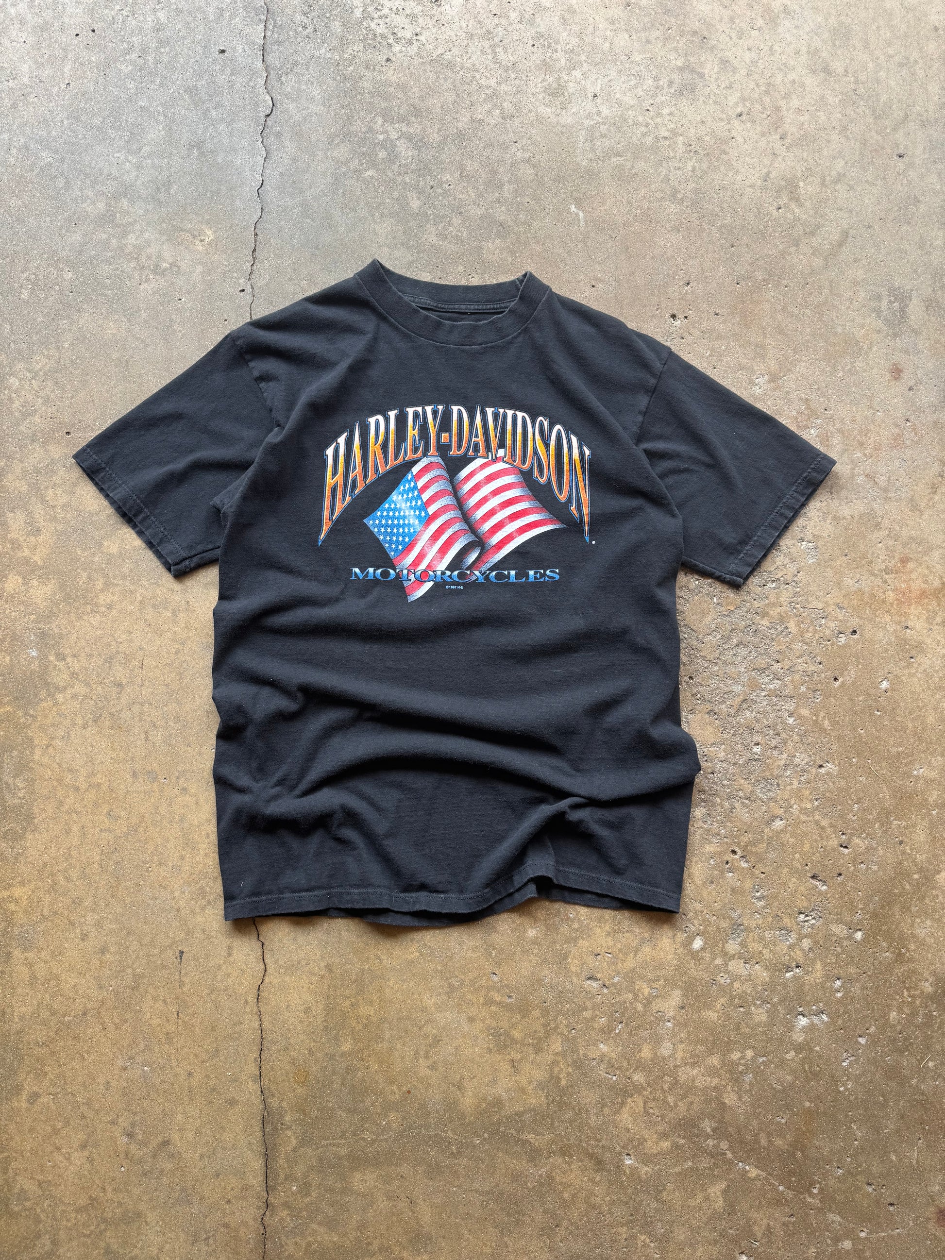 (XL) 90s Harley Davidson Motorcycles Vintage Tee