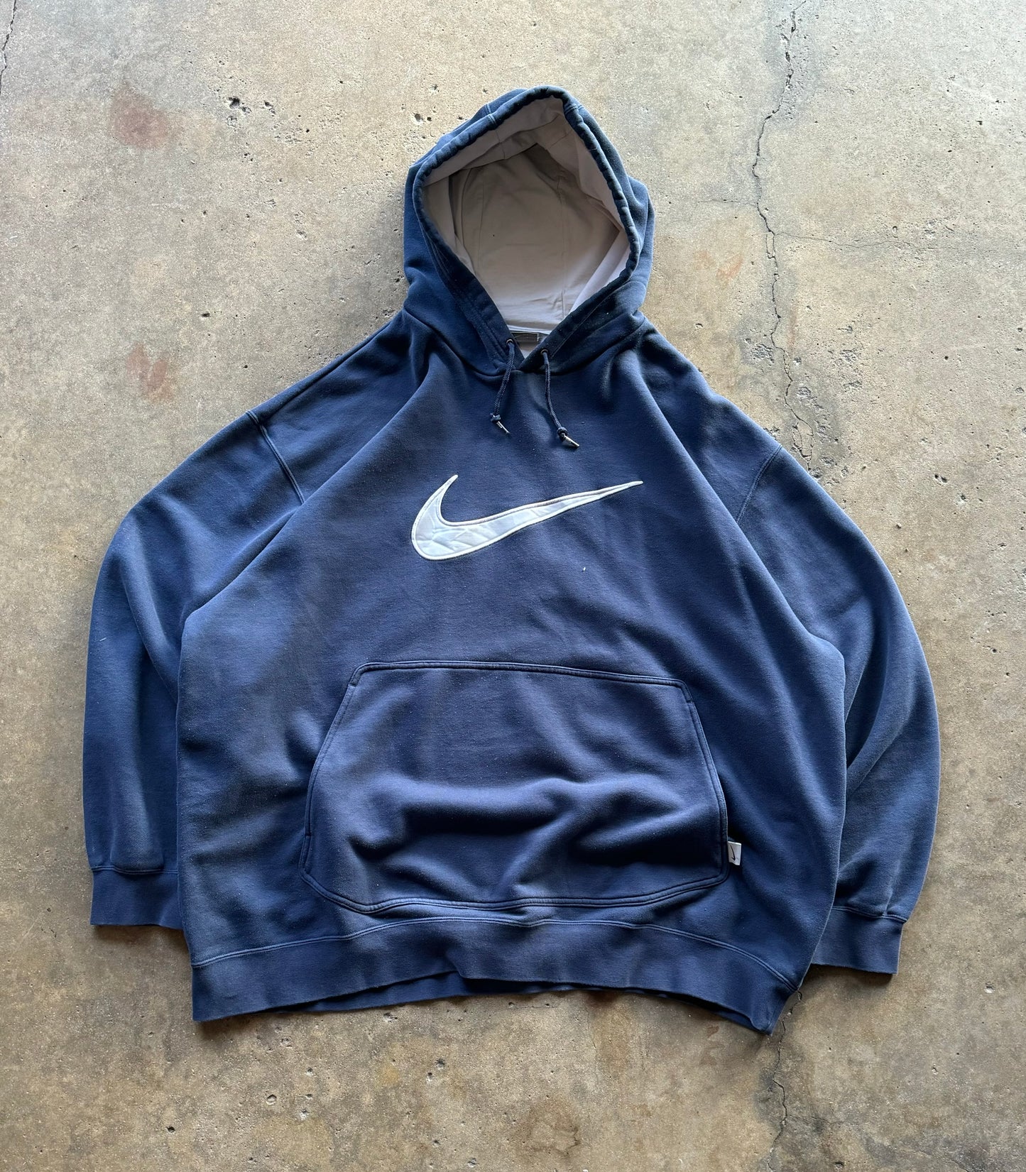 XXL - Dark blue Vintage Nike Hoodie