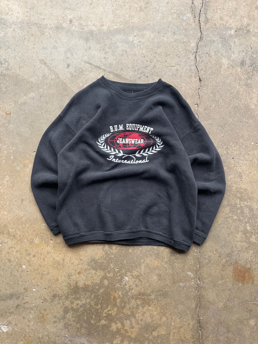 (L) 90s B.U.M. Equipment Graphic Crewneck