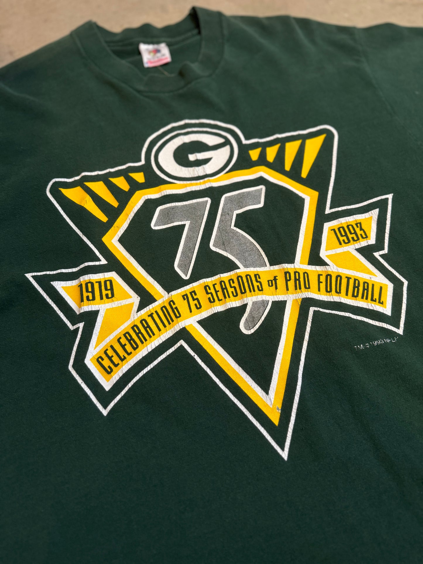 L-90s Green Bay Packers Vintage Tee