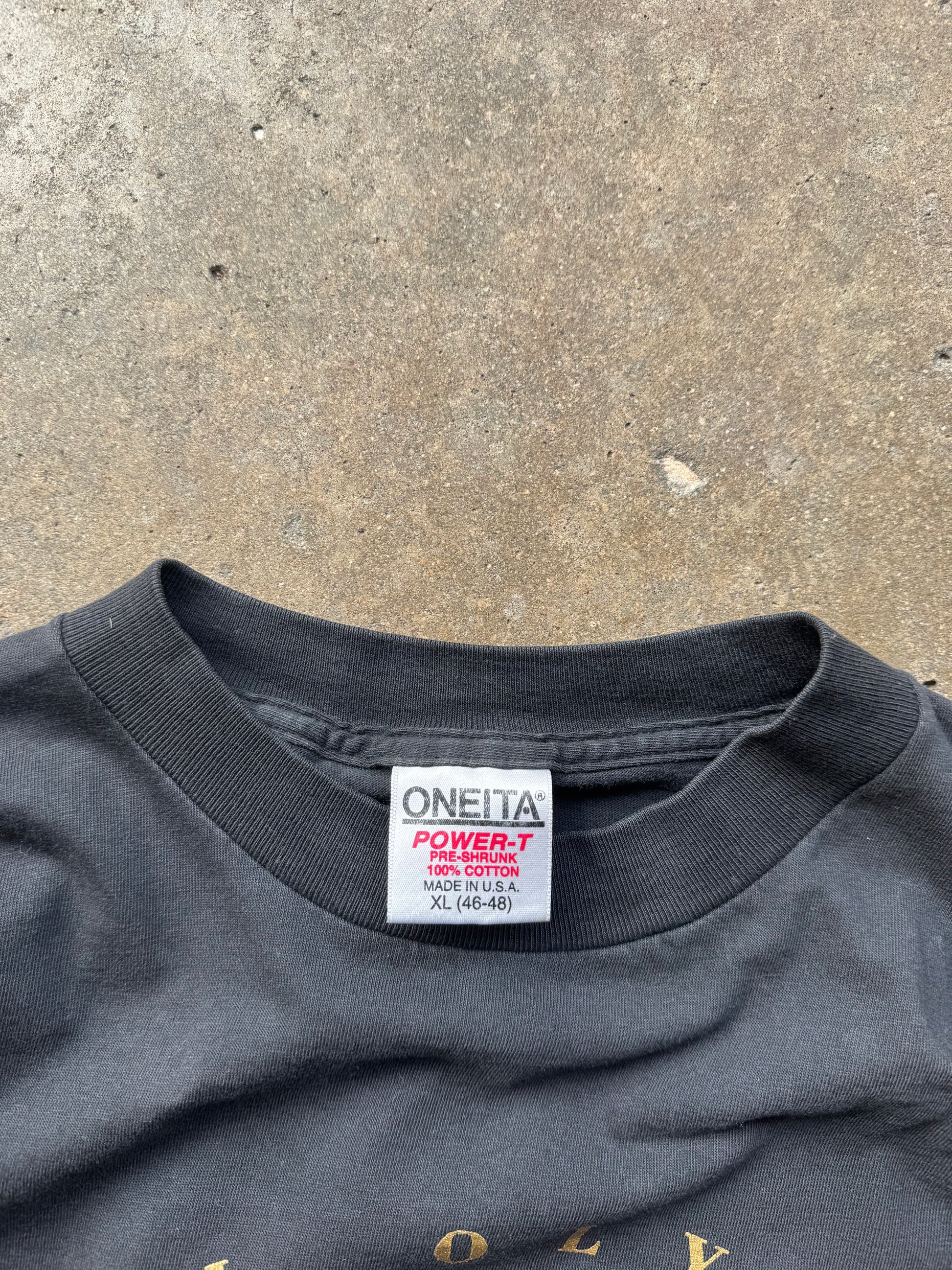 (XL) 90s Black Atlanta Olympics Logo Tee