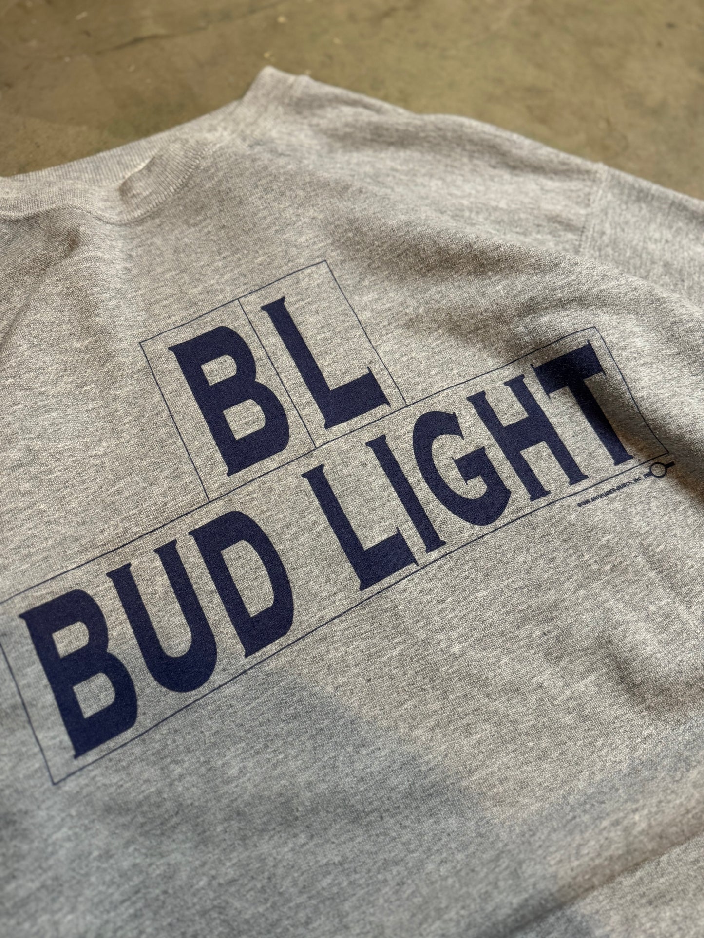 XXL - Vintage Bud Light Crewneck