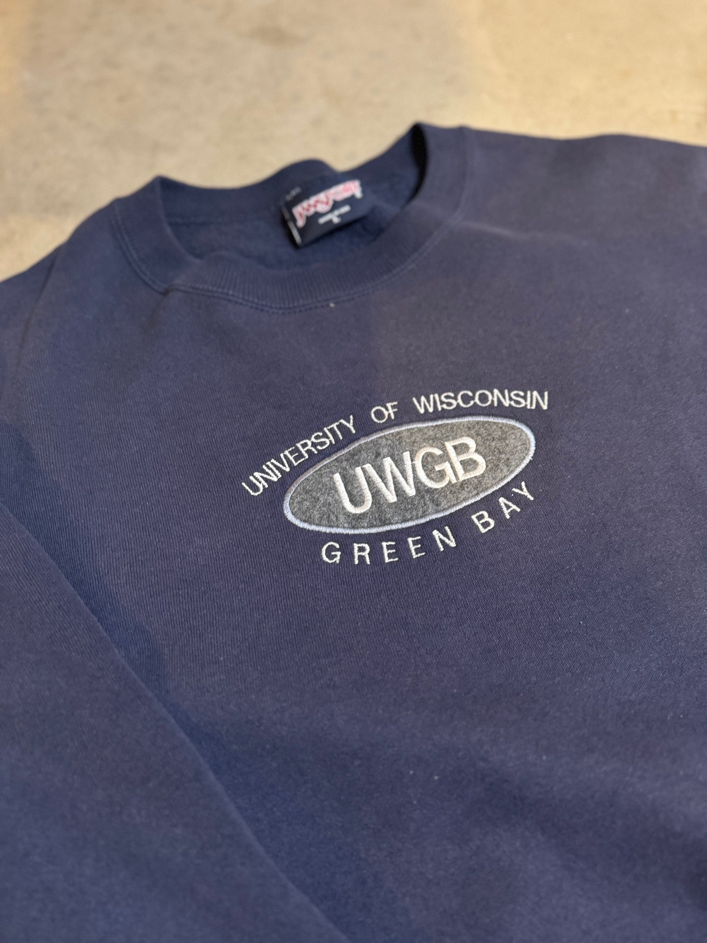 L-90s University of Green Bay Vintage Crewneck