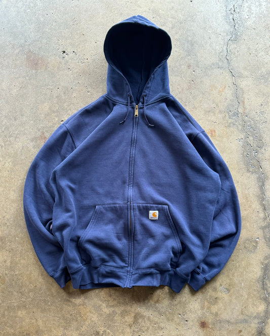 L - Vintage Carhartt Zip Up hoodie