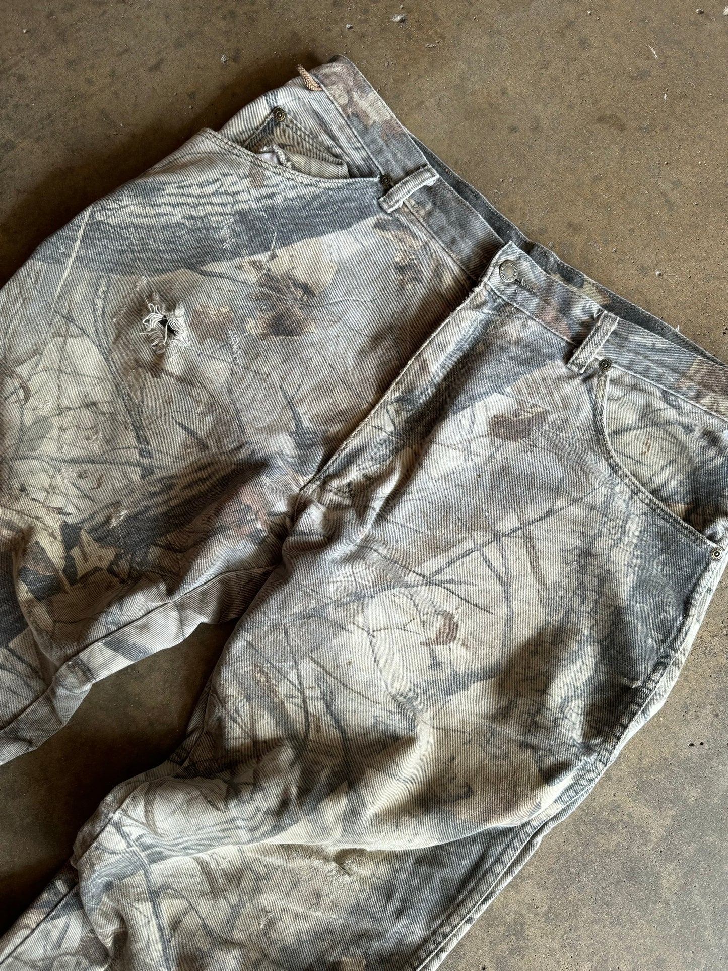 36 - Vintage Faded Camo Pants