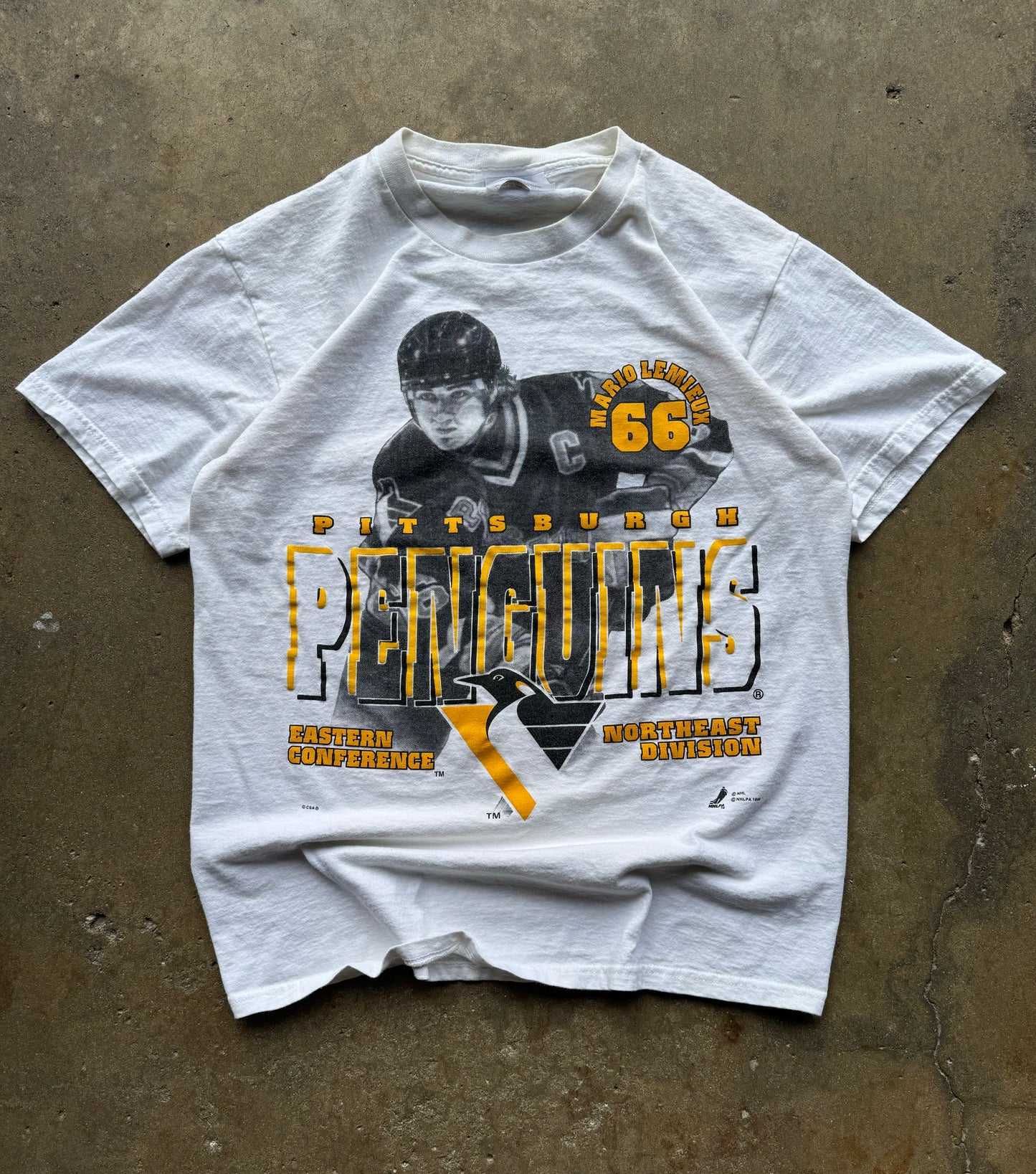 M - Vintage Pittsburgh Penguins ‘Mario Lemieux’ Tee