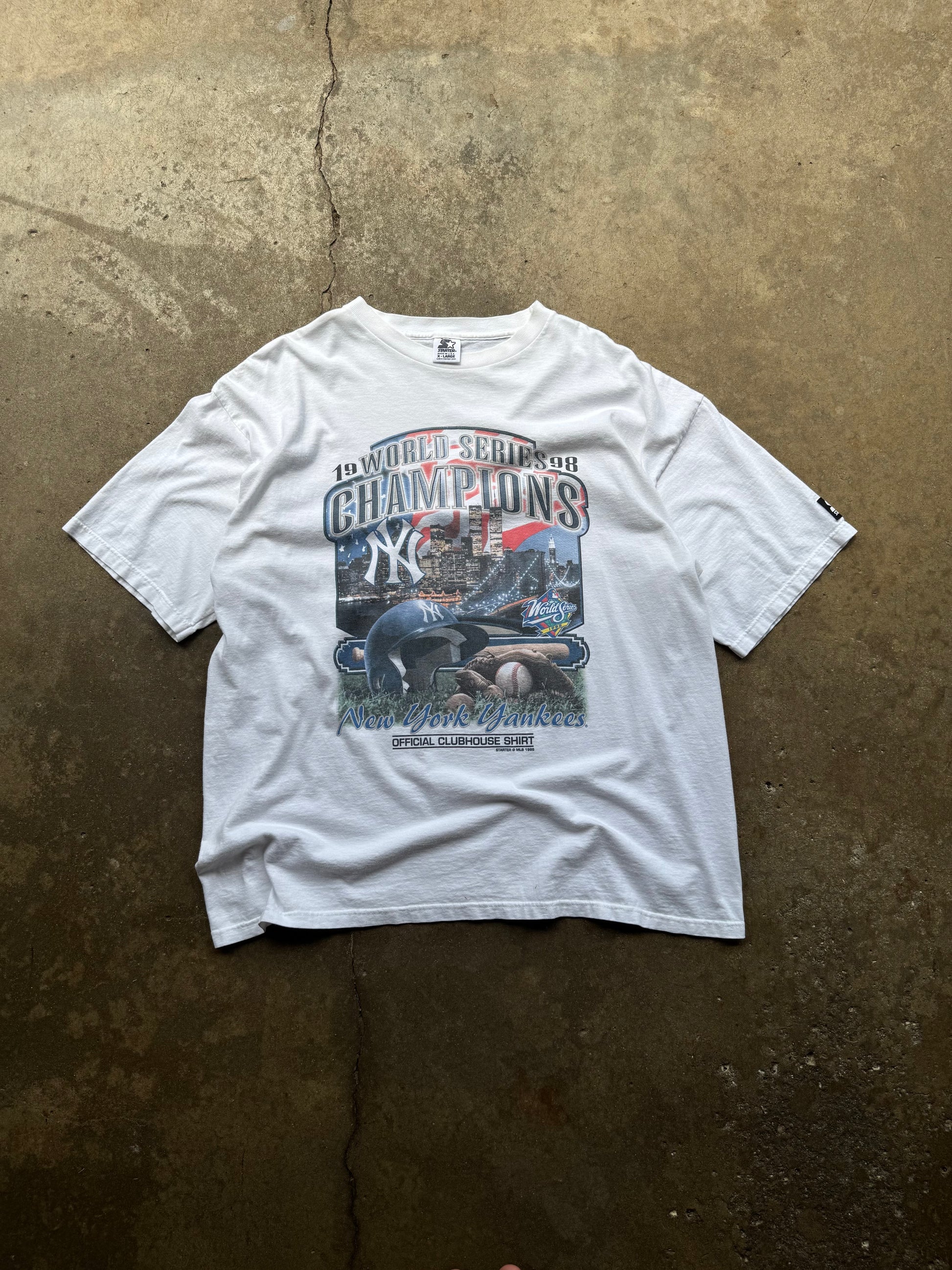 (XXL) 90s New York Yankees World Series Champs Tee