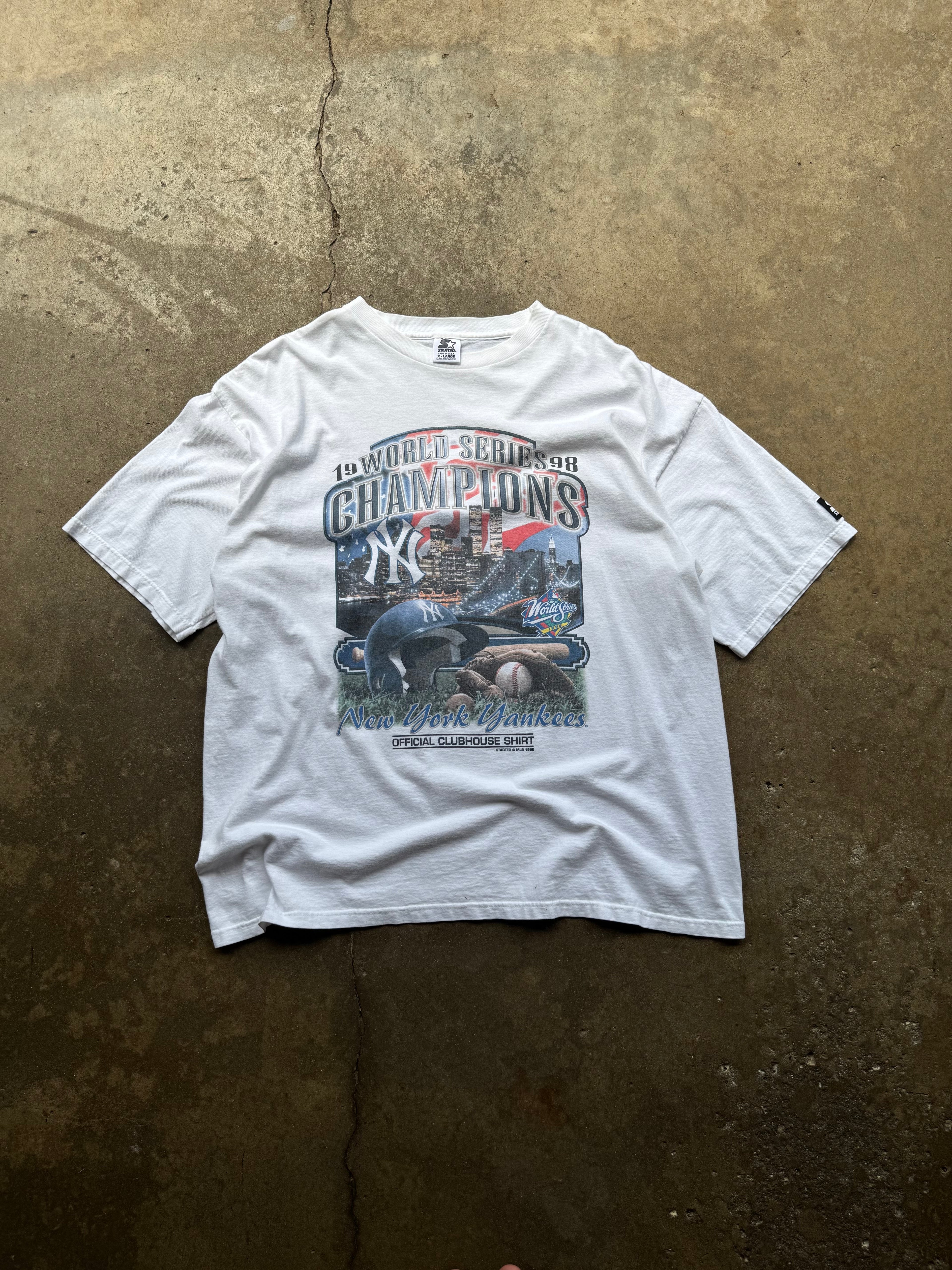 (XXL) 90s New York Yankees World Series Champs Tee