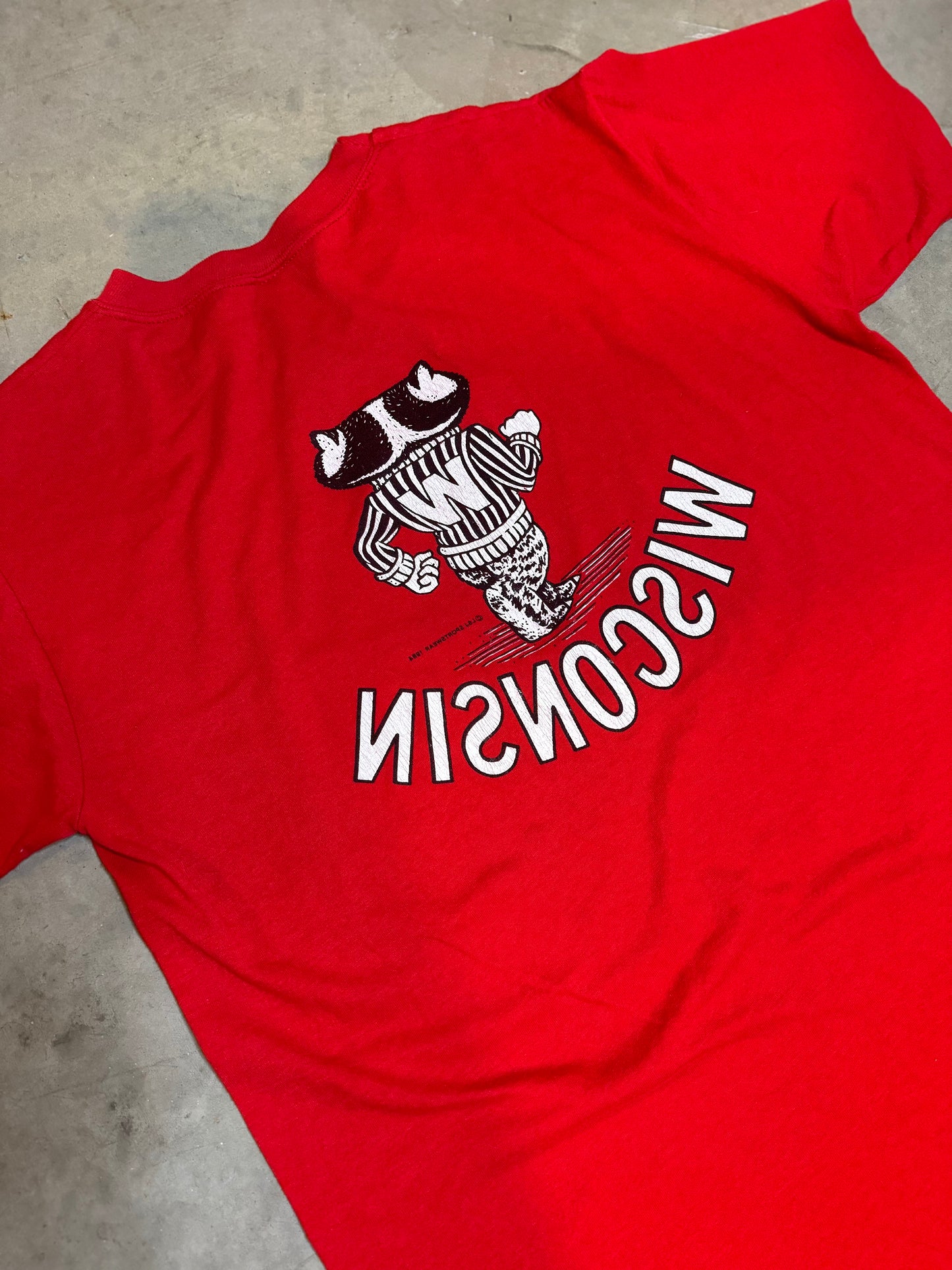 L-80s University of Wisconsin Vintage Tee