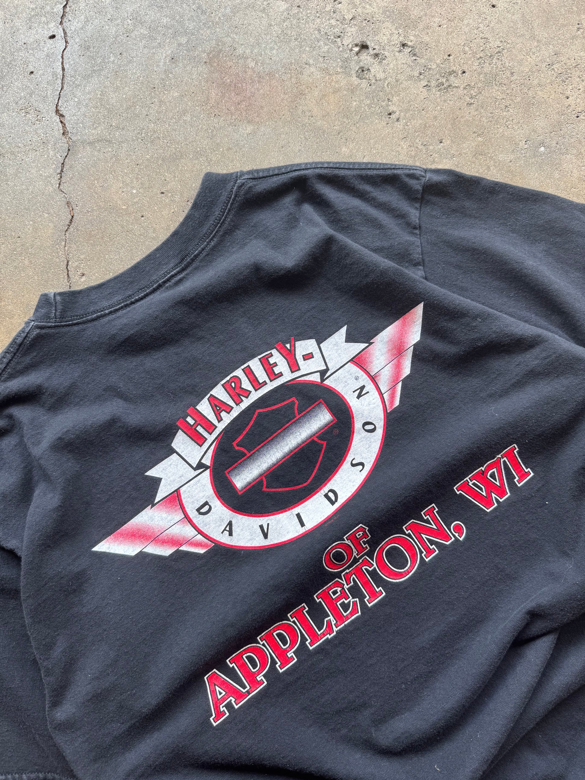(XL) 90s Harley Davidson Motorcycles Vintage Tee