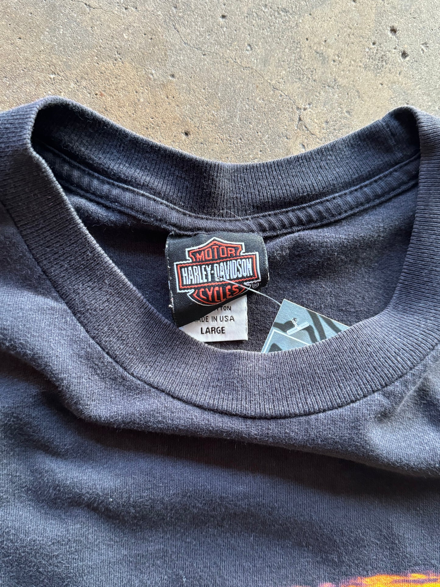 M - Vintage Harley Davidson Long Sleeve Tee