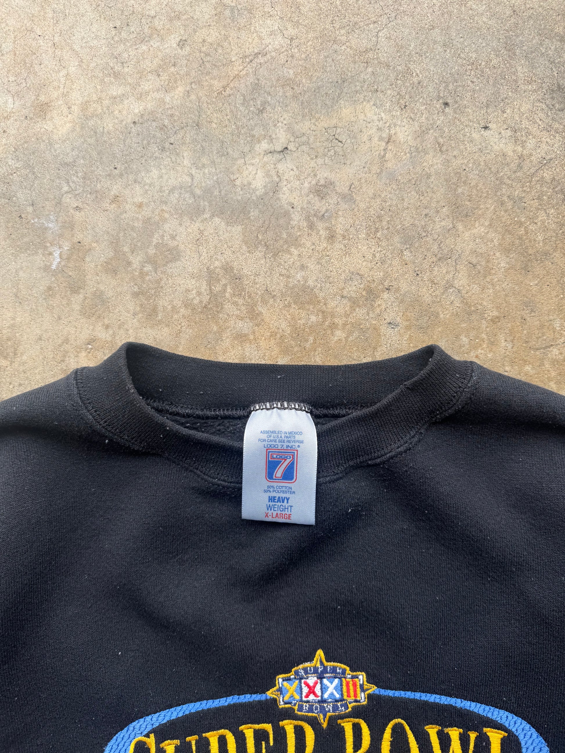 (XL) 90s Green Bay Packers Super Bowl Crewneck