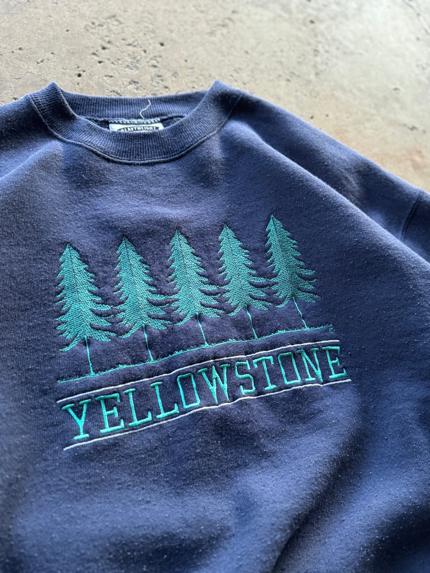 M - Vintage Yellowstone Crewneck