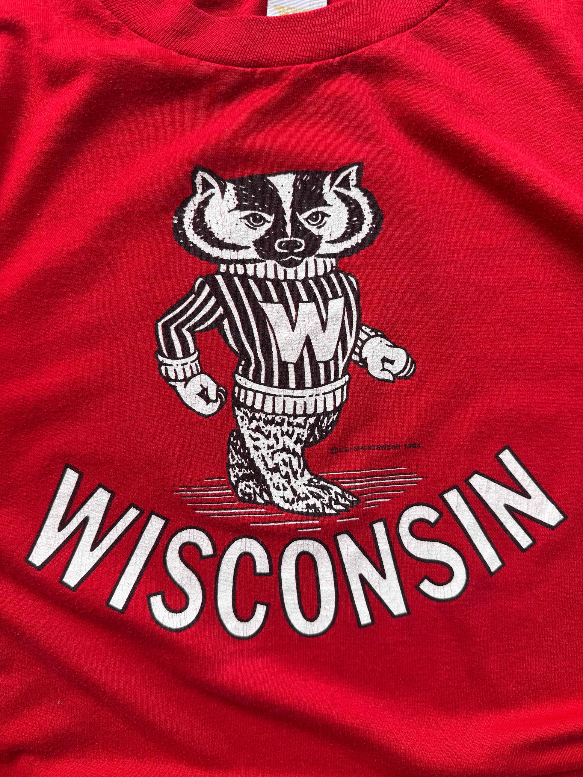 (L) 80s Wisconsin badgers Graphic Tee