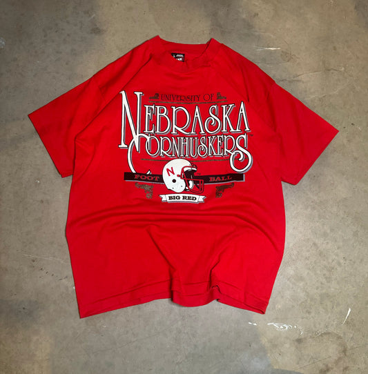 XL-90s Nebraska Cornhuskers Vintage Tee