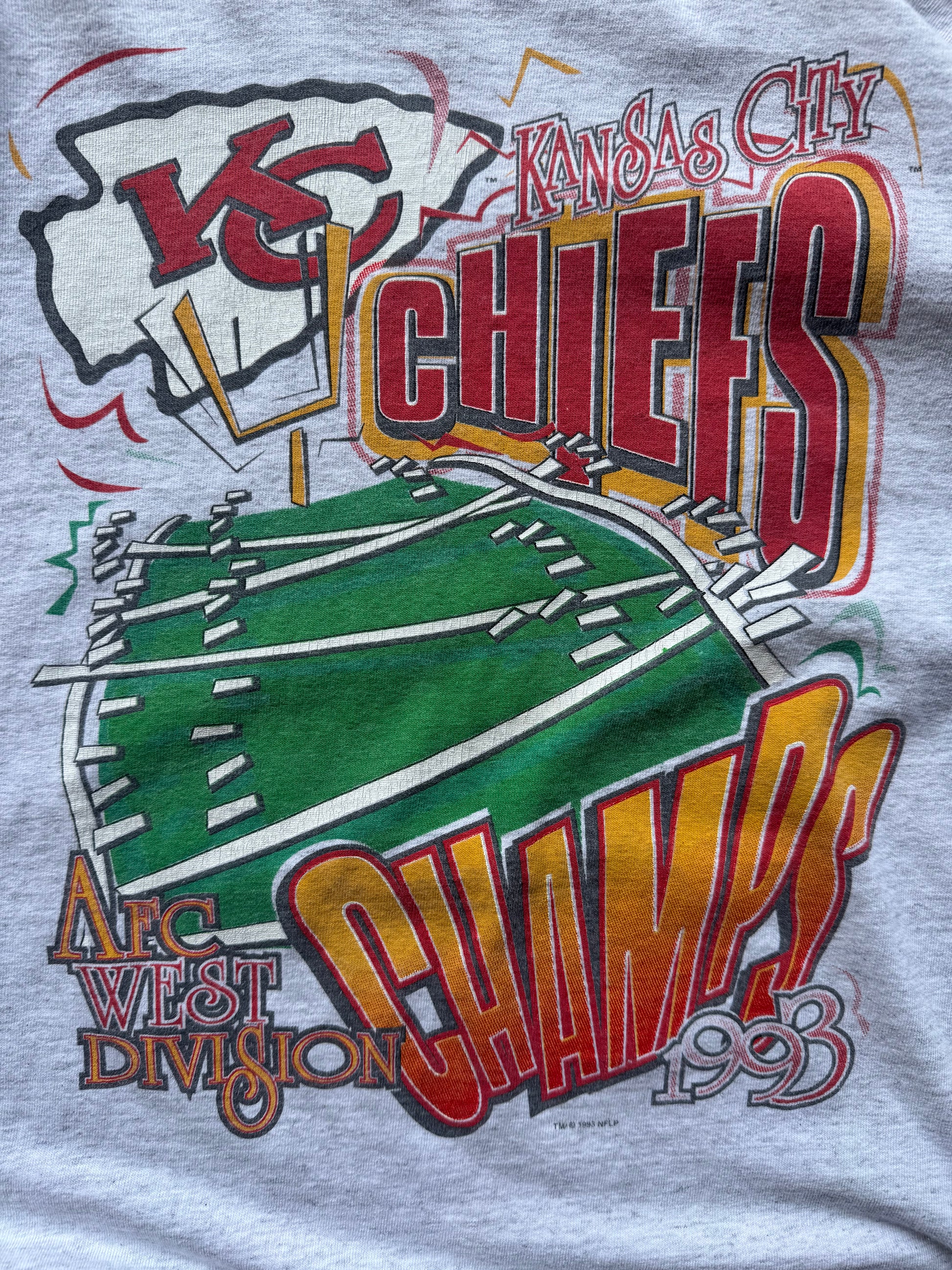 (M) 90s Kansas City Chiefs Division Champs Tee
