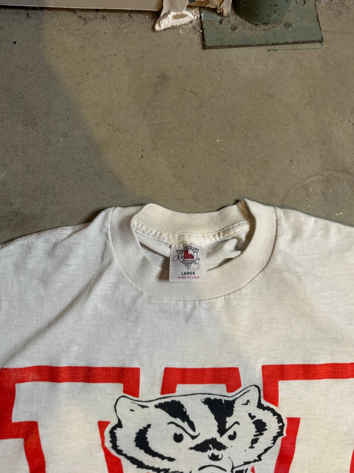 L-90s Wisconsin Badgers Vintage Tee