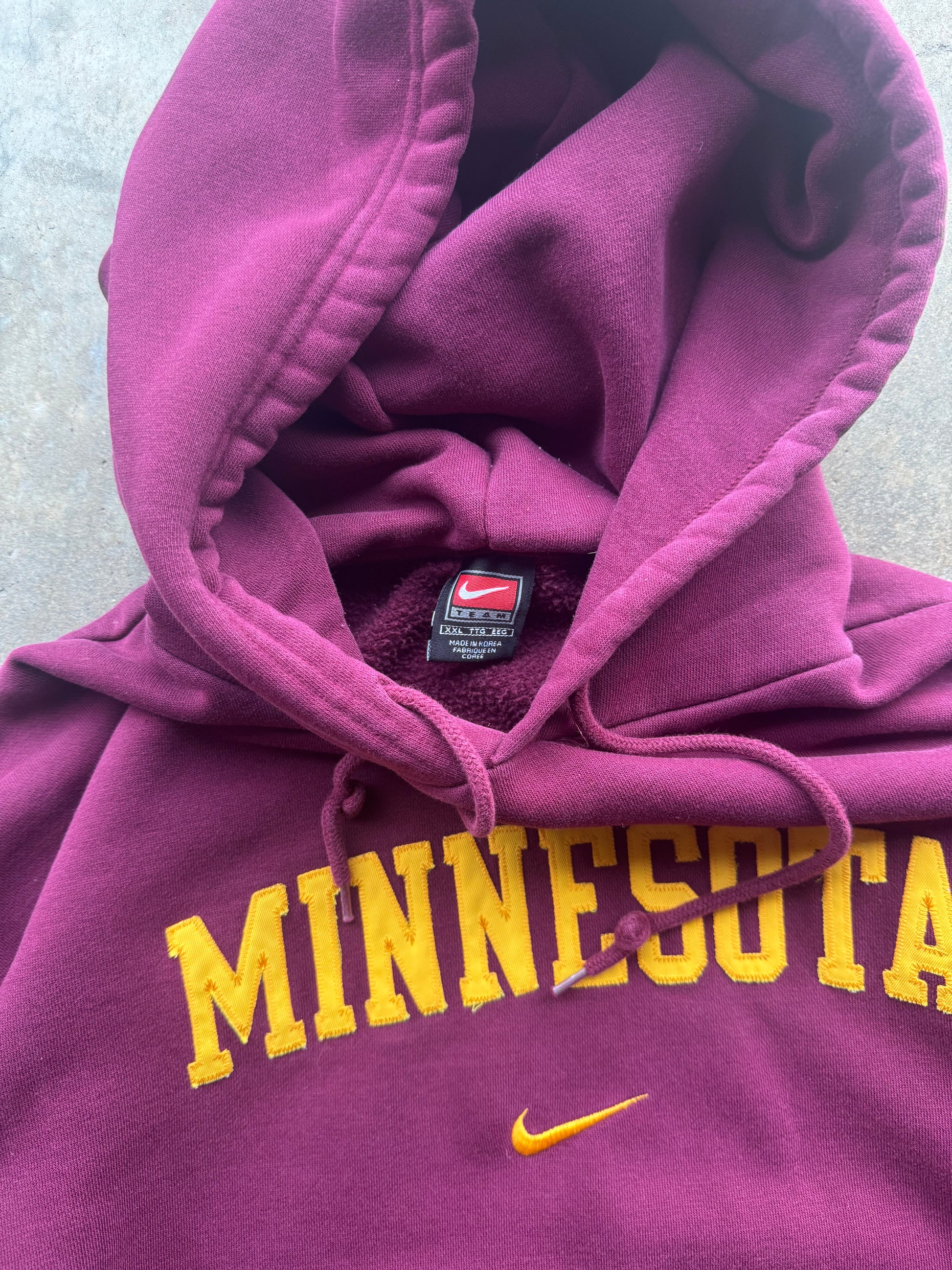 (XXL) 00s Nike University of Minnesota Hoodie