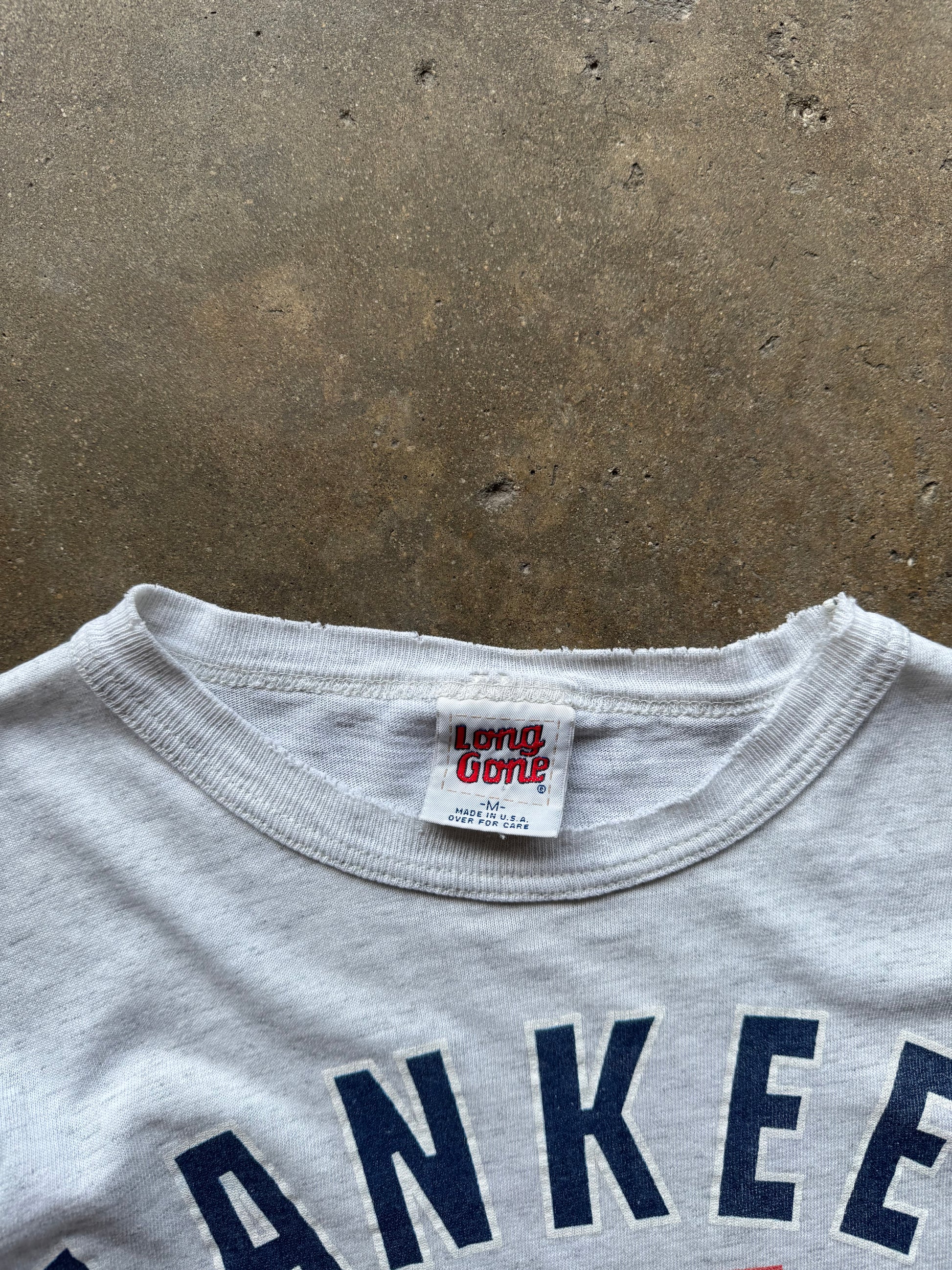 (L) 90s New York Yankees Long Gone Tee