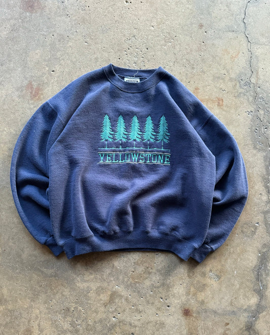 M - Vintage Yellowstone Crewneck