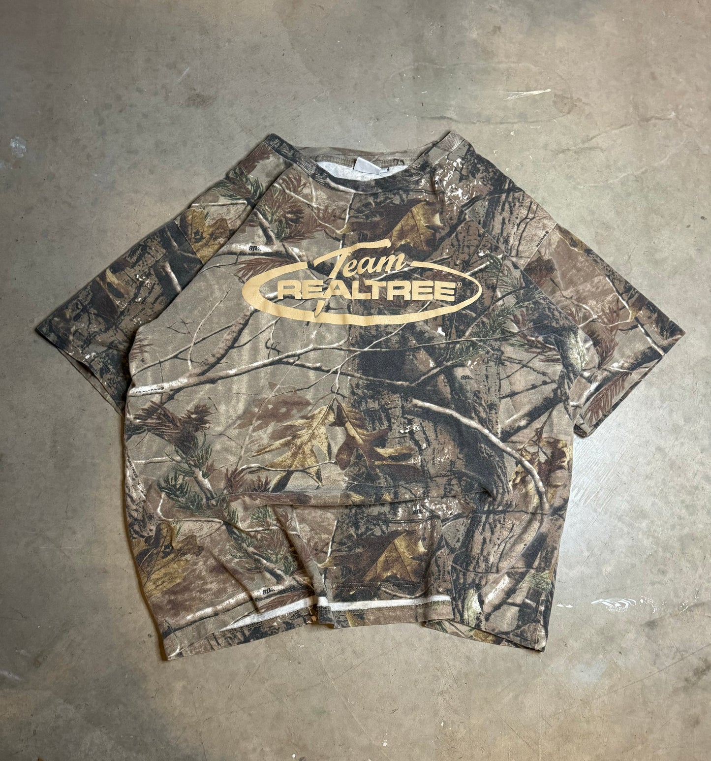 XL - Vintage 'Team Realtree' Camo Tee