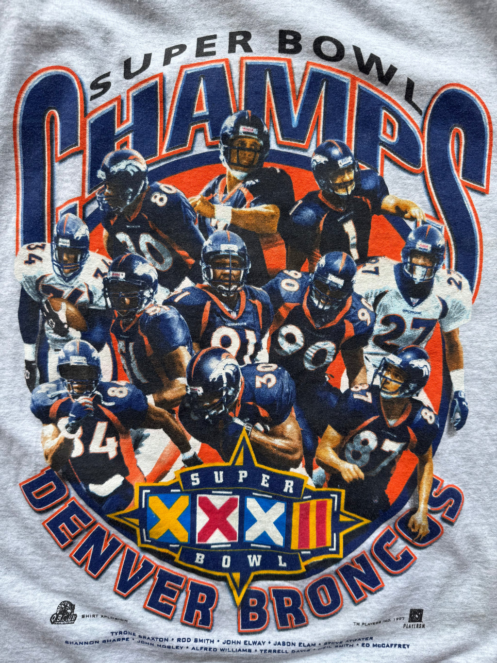 (XL) 90s Denver Broncos Super Bowl Champs Tee