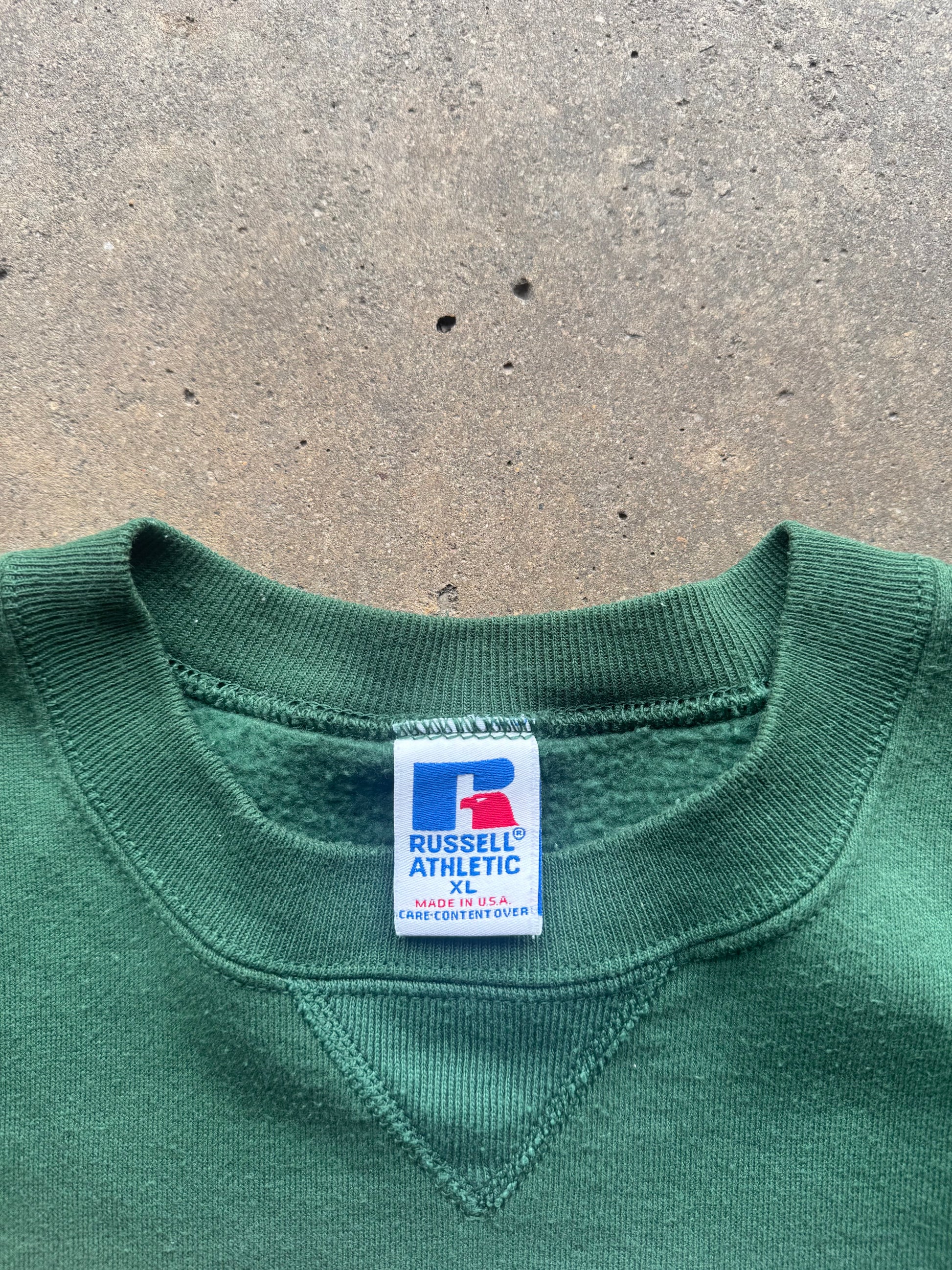 (XL) 90s Michigan State Russell Athletic Crewneck