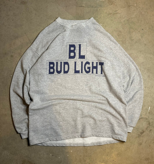 XXL - Vintage Bud Light Crewneck