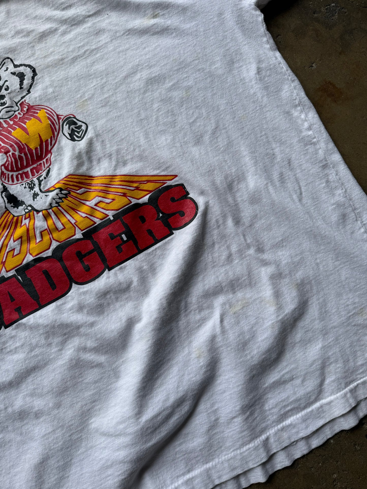 XL - Vintage Wisconsin Badgers Tee