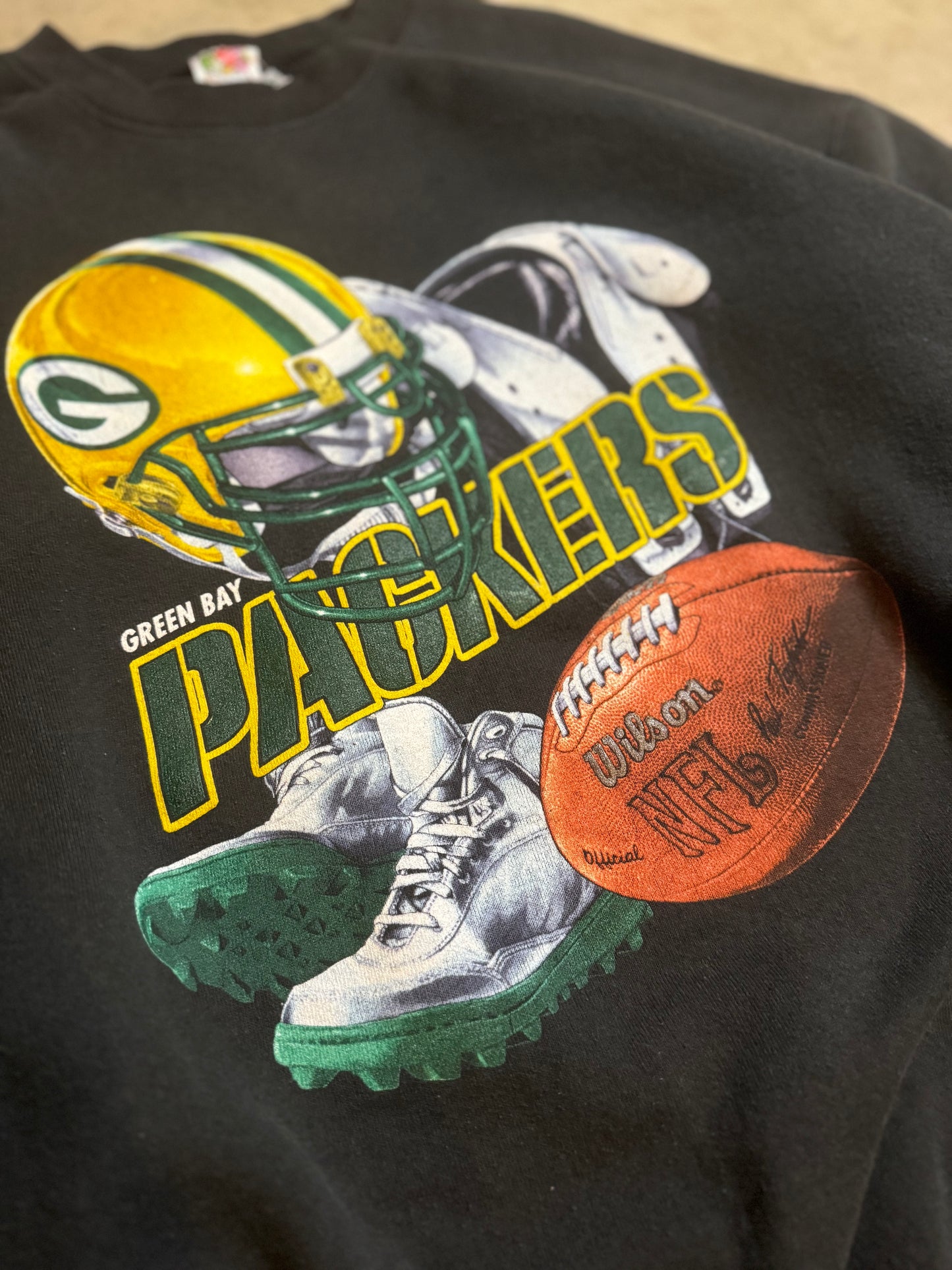 L - Vintage Green Bay Packers Crewneck