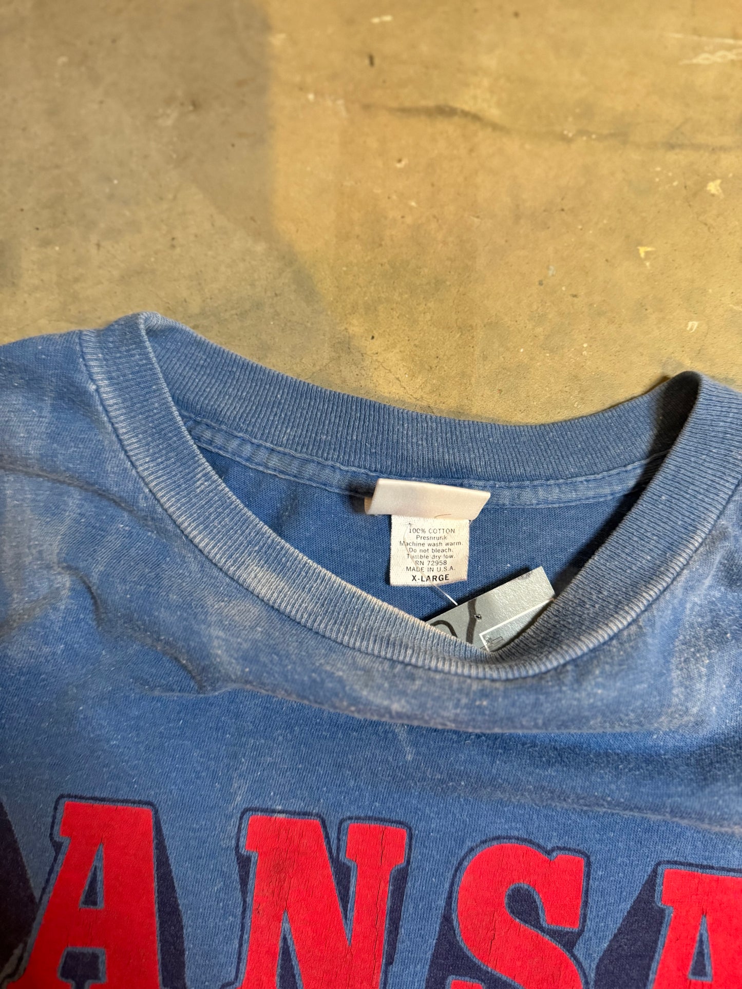 XL-80s University of Kansas Vintage Tee