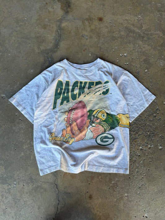 S-90s Green Bay Packers Wrap Around Vintage Tse