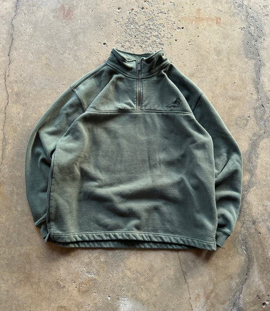 L - Vintage Carhartt 3/4 Zip Sweater