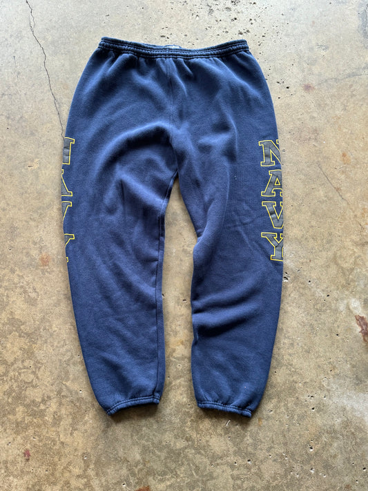 XL - Vintage US Navy Baggy Sweatpants