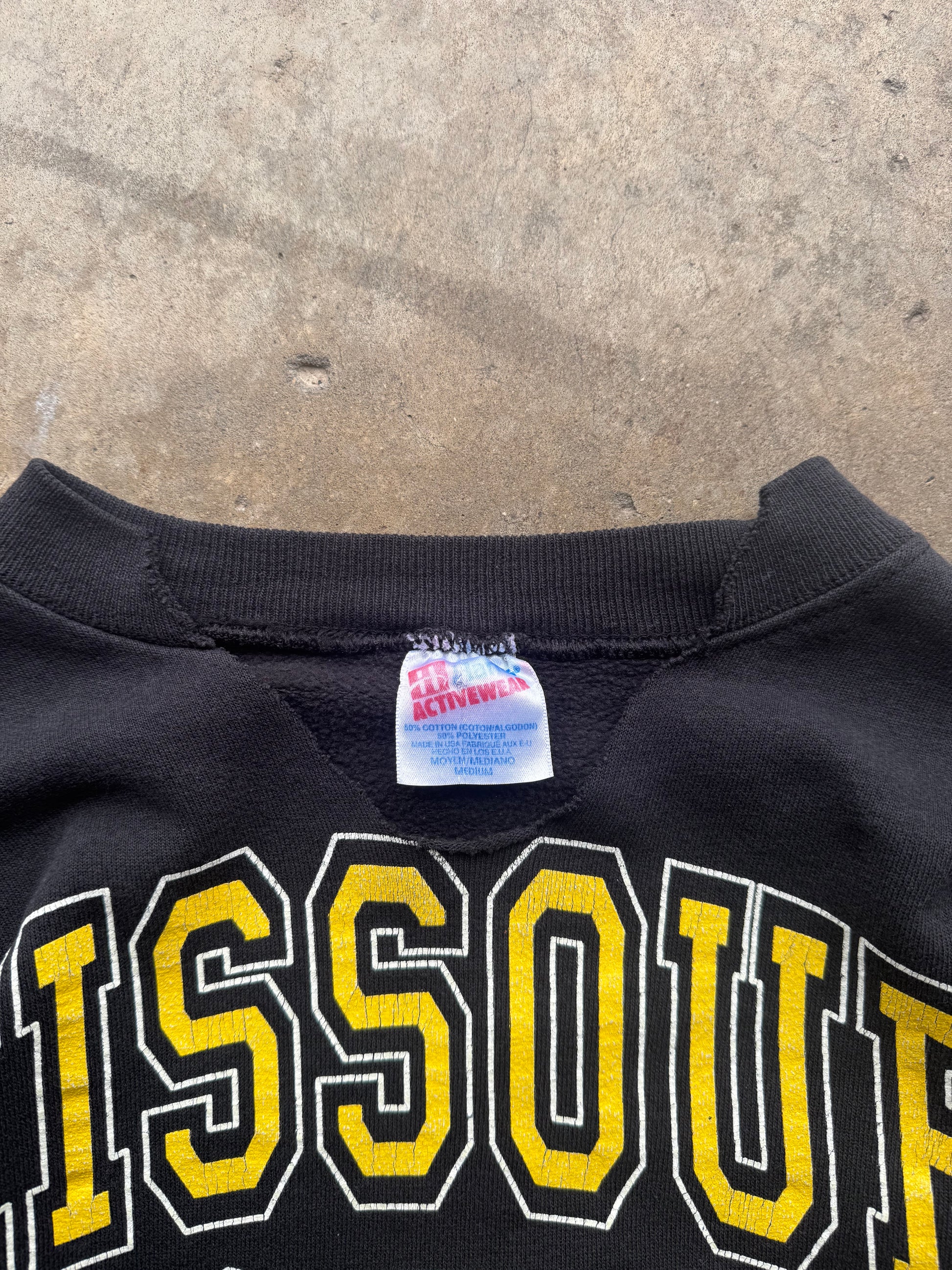 (S) 90s University of Missouri Tigers Crewneck