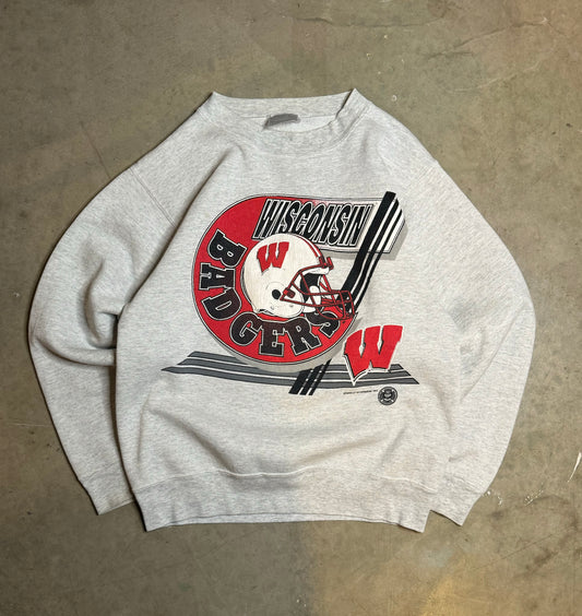 XS - Vintage Wisconsin Badgers Crewneck