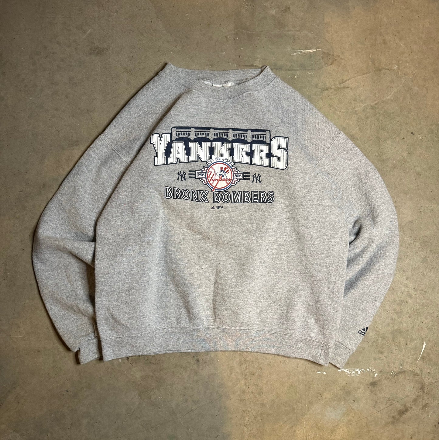 M - Vintage New York Yankees Crewneck