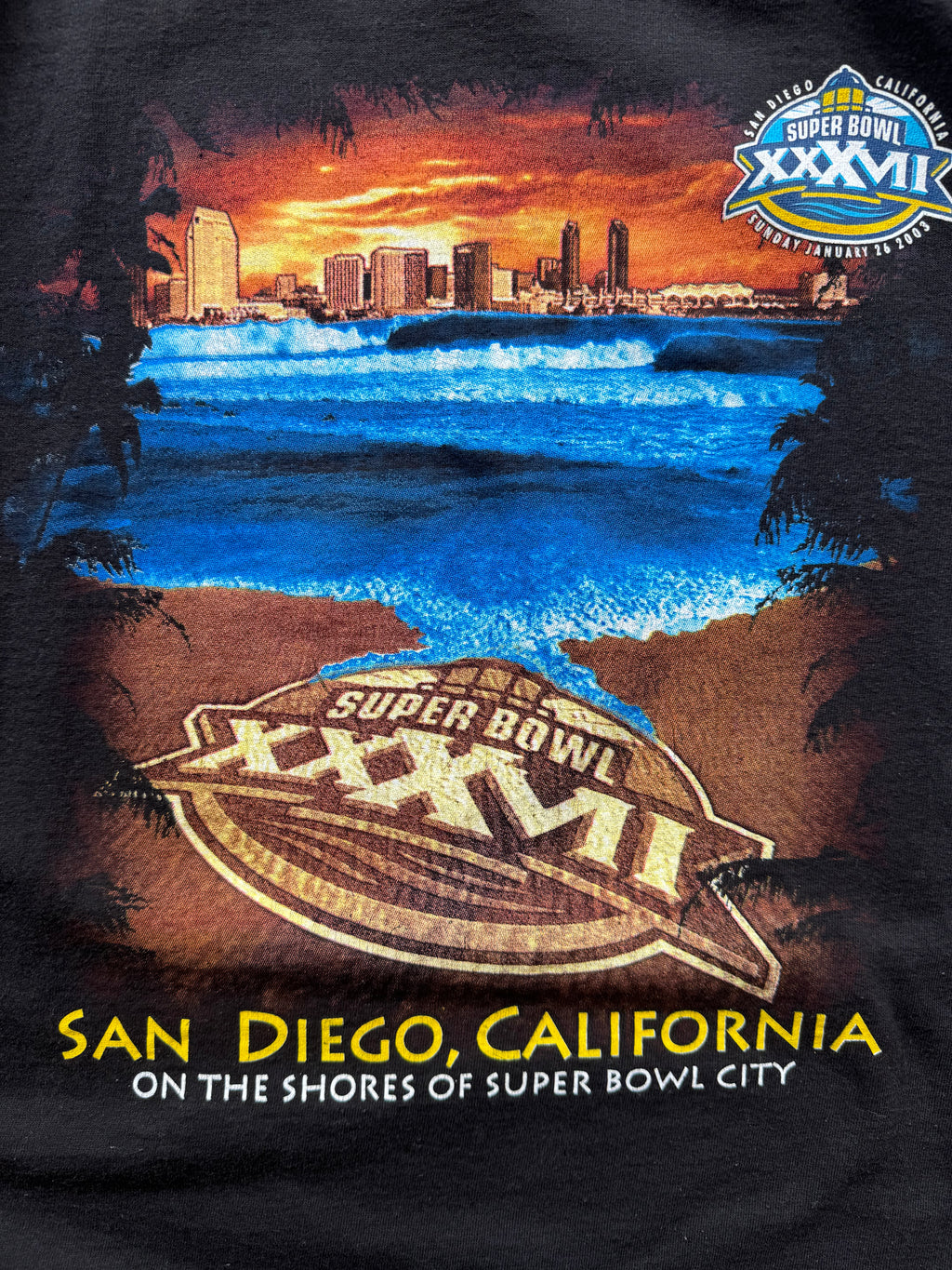 (L) 00s San Diego Super Bowl Tee