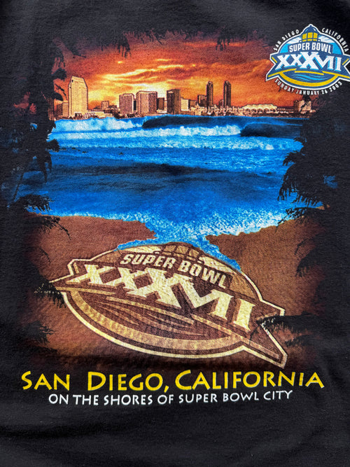 (L) 00s San Diego Super Bowl Tee