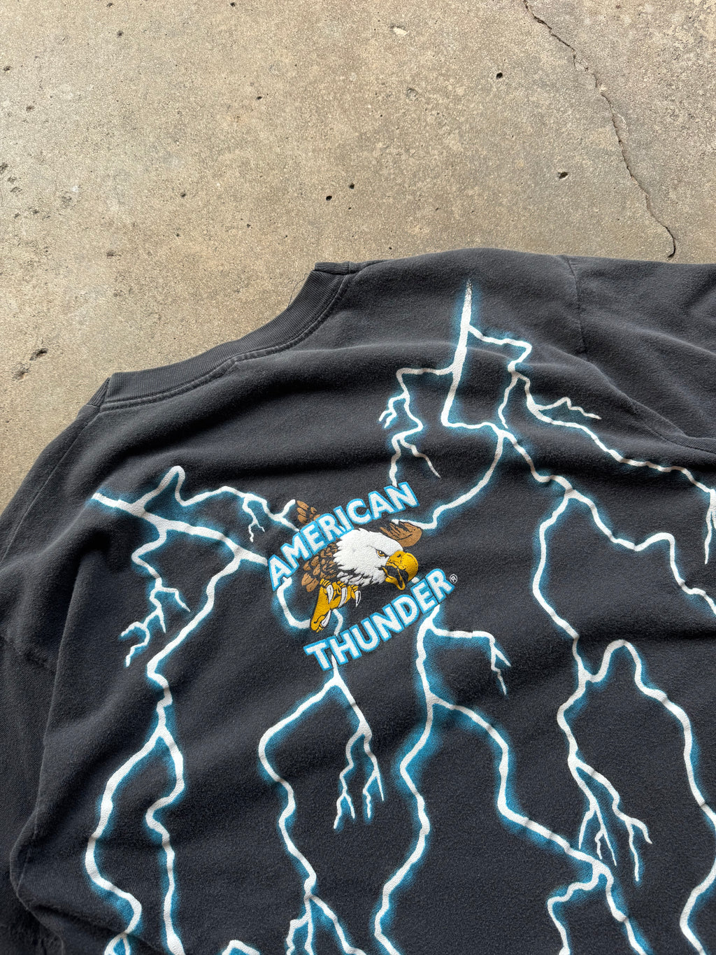 (M) 90s American Thunder Lightning Tee