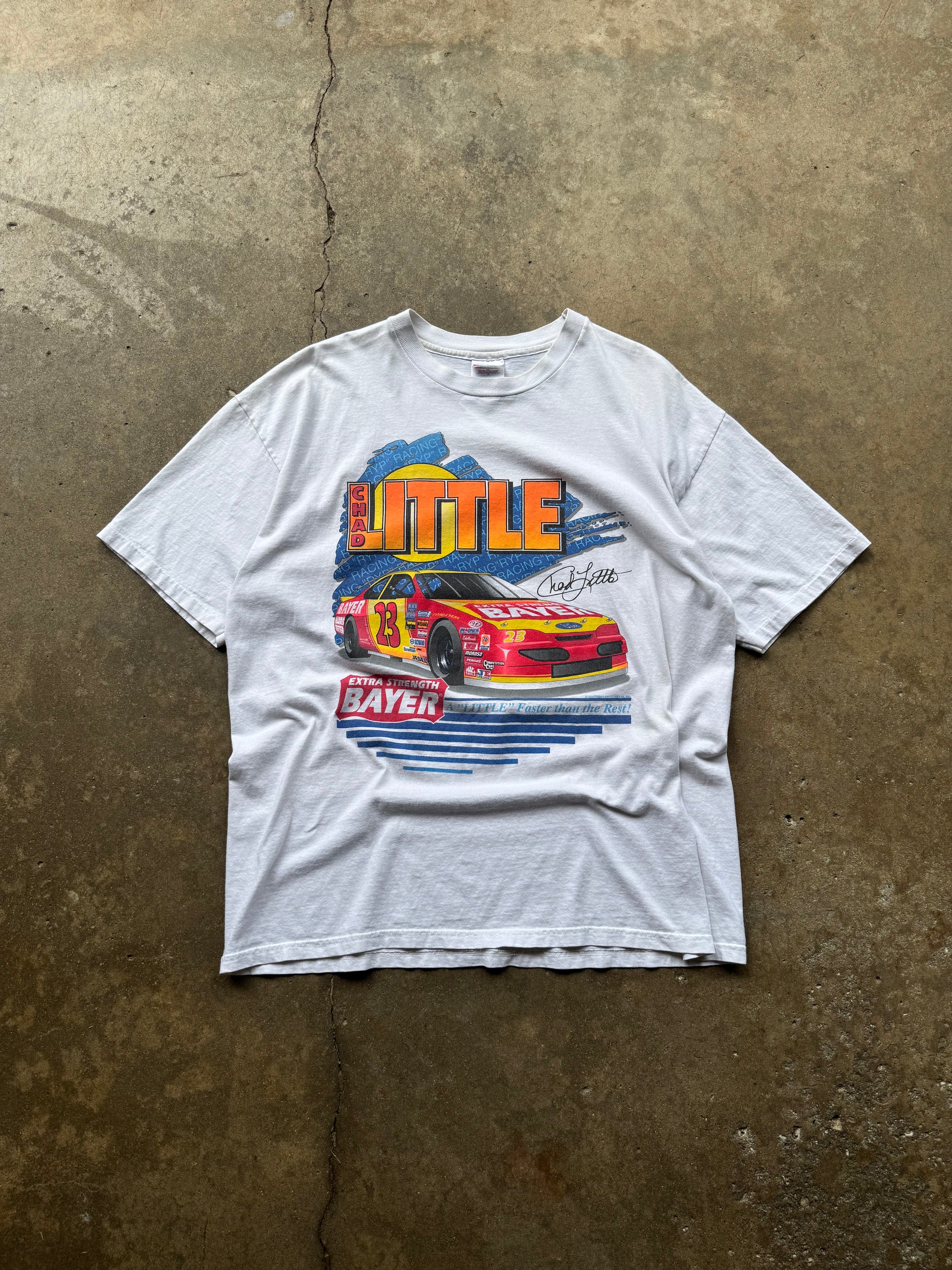 (XL) 90s Nascar Chad Little Racing Tee